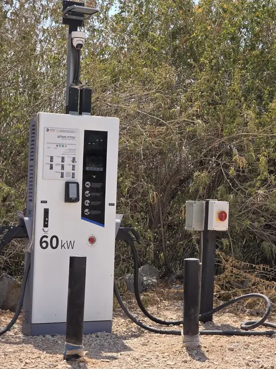 EV chargers at Hadnes, Israel